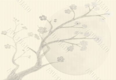 Sumi-e background