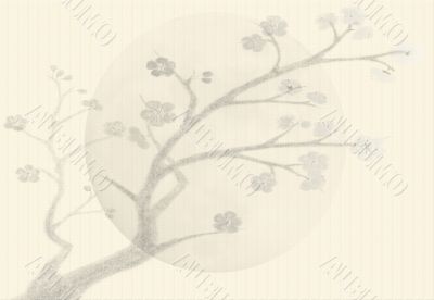 Sumi-e background