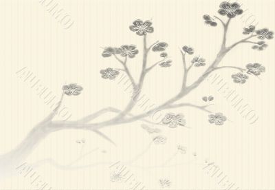 Sumi-e background