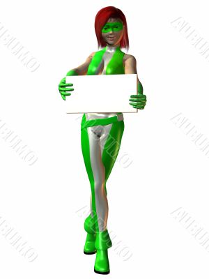 Toon Figure - Gamma Girl