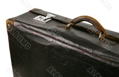 Old brown suitcase-011