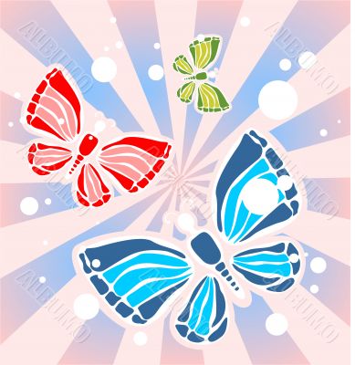butterflies and beams