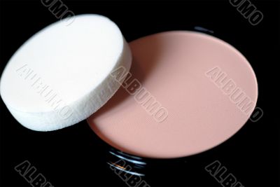 Face Powder and Sponge