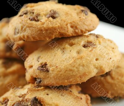 Stack Of Chocolate Chip Cookies