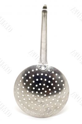 colander on white