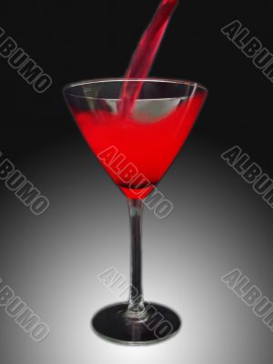 red cocktail