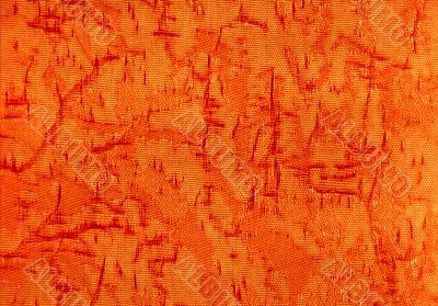 orange fabric - texture