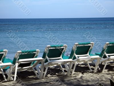 beach chairs
