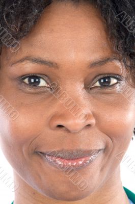 Attractive African woman