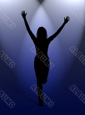 Happy woman