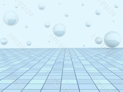 Background - an abstract geometrical illustration
