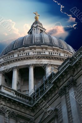 St Paul`s Cathedral in London