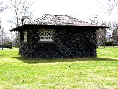 Basalt Spokane Park Outbuilding