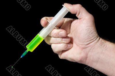 Syringe (green) 06