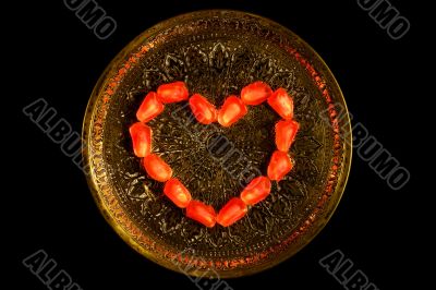 Small salver and heart 2