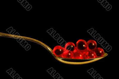 Pills in a teaspoon