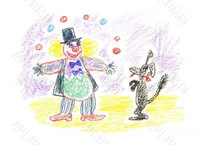 gay clown