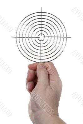 Hand with target 3