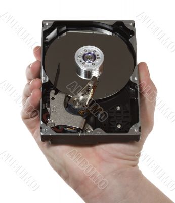 Hand,hard disk 1