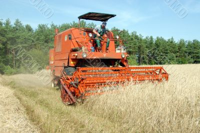 combine harvester