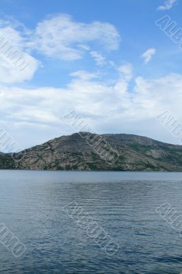 Lake and mountain