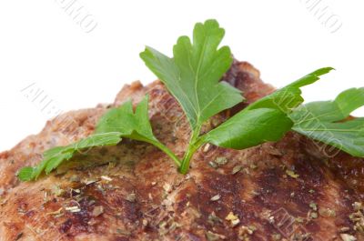 grilled beef steak
