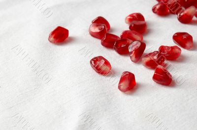 pomegranate seeds