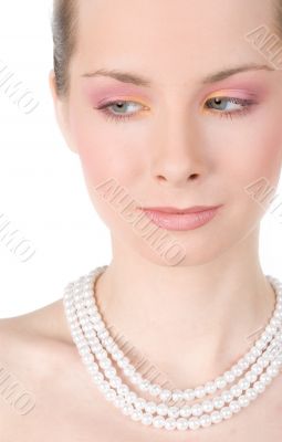 Pink makeup