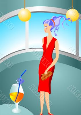 girl and juice