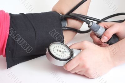 measurement of a blood pressure