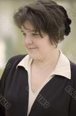 happy woman