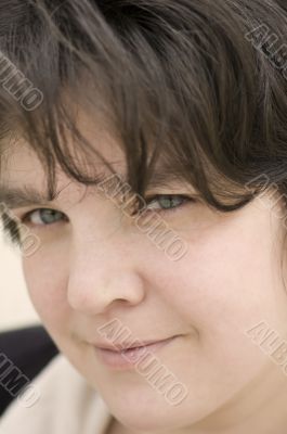 portrait of a young woman