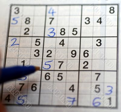 Playing Sudoku