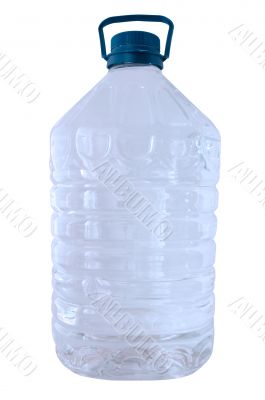 Bottled pure water.