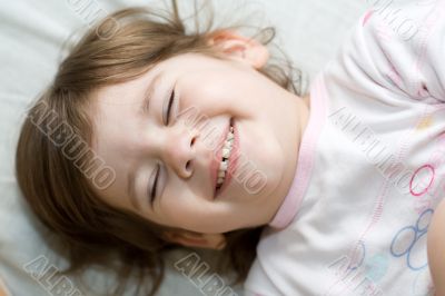 happy smiling child