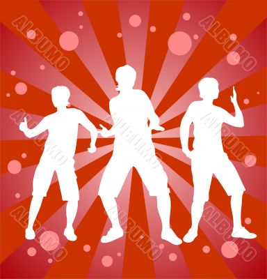 dancing people