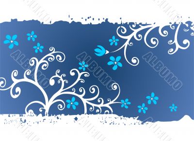 blue grunge background