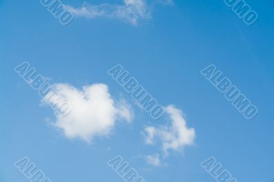Small white cloud