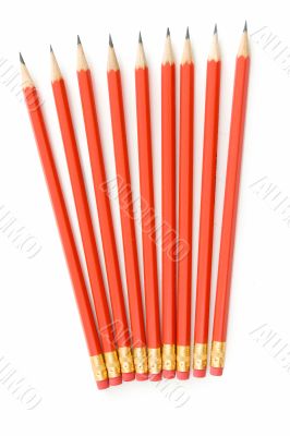 The sharpen pencils
