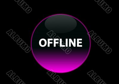 pink neon buttom offline