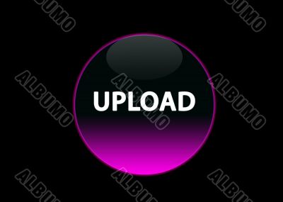 pink neon buttom upload