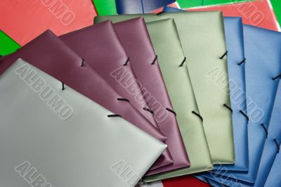 Colorful folders