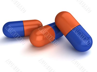 three capsules