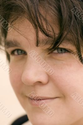 business woman close up