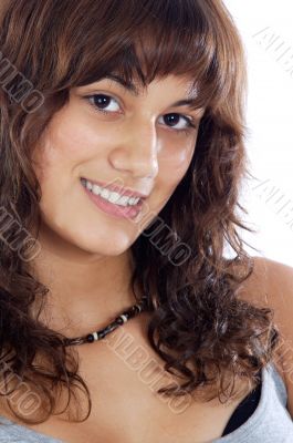 attractive young casual girl