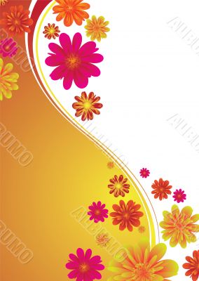 classy floral band