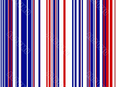 Red White Blue Striped Background