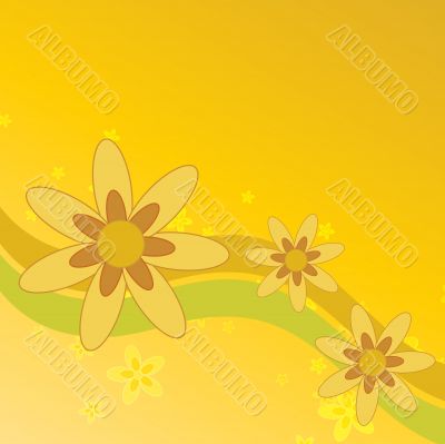 Summer Flowers Background