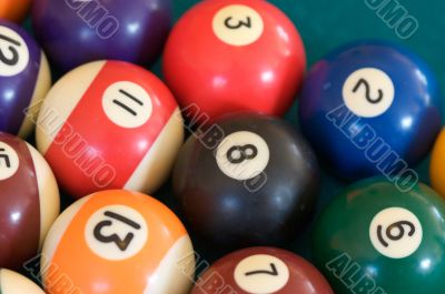 Some billiard balls