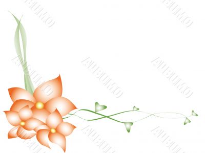  floral frame